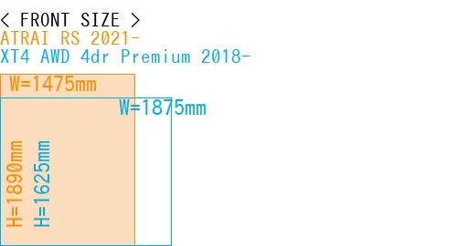 #ATRAI RS 2021- + XT4 AWD 4dr Premium 2018-